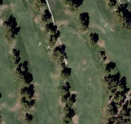 Satellite view of course